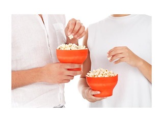 Mini popkorna gatavotājs mikroviļņu krāsnij Lekue, 2 gab.