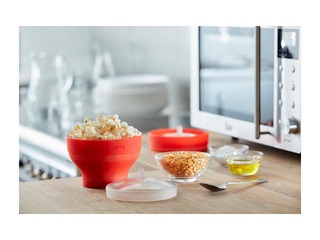 Mini popkorna gatavotājs mikroviļņu krāsnij Lekue, 2 gab.