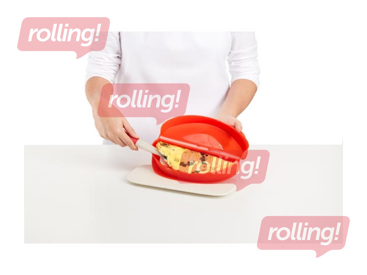 Omletes gatavotājs mikroviļņu krāsnij Lekue