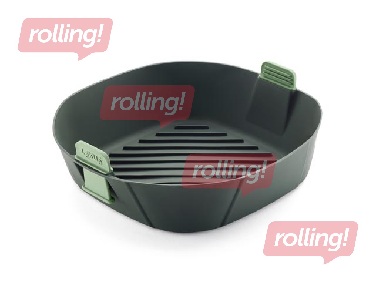 Air fryer basket Lekue, silicone, XL, 25x25cm