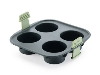 Muffin mold for air fryer Lékué, silicone, 4 cavities