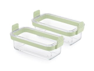 Набор посуды для аэрогриля Lékué, стеклянный, 2 шт.