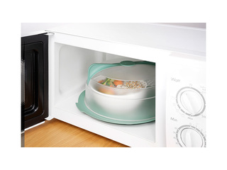 Šķīvja pārsegs Lékué, mikroviļņu krāsnij, Ø24.5cm