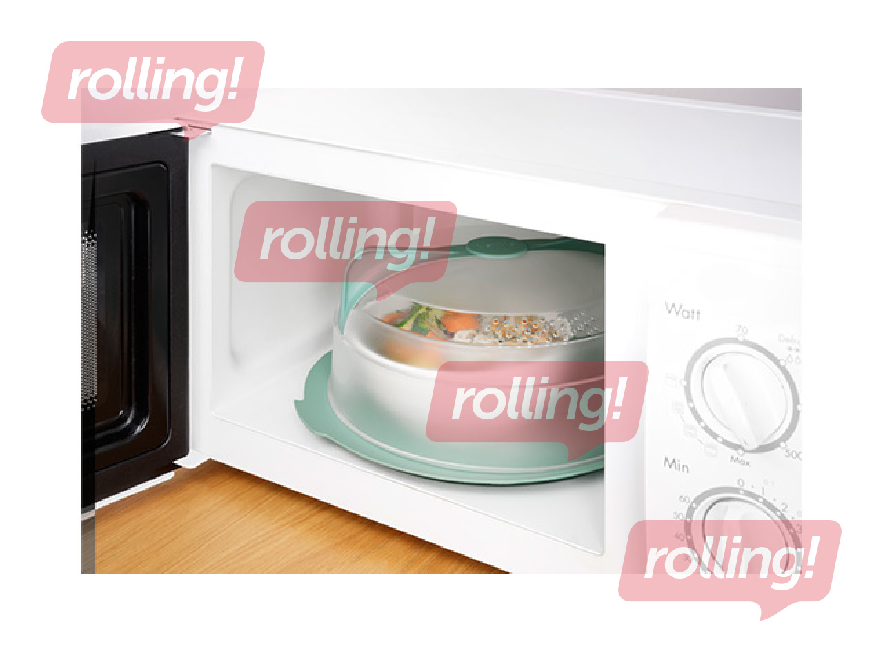 Taldriku kate Lékué mikrolaineahjule, Ø24.5cm