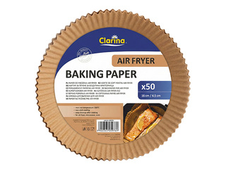 Бумага для выпечки Clarina Air Fryer, Ø16×4.5см, 50шт.