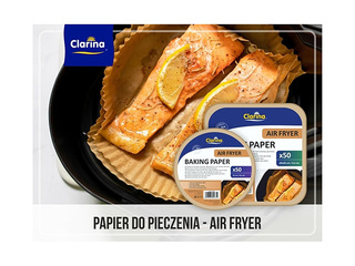 Cepampapīri Clarina Air Fryer, Ø20x20x4.5cm, 50 gab.