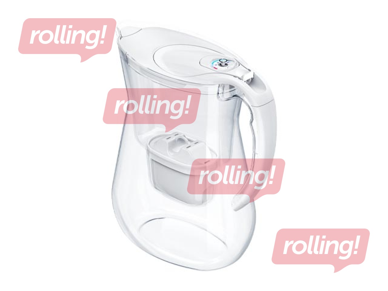 VeefilterkannAquaphor Lago, 3.8l, valge