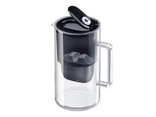 Ūdens filtrakrūze stikla Aquaphor Maxfor+, 2.5l, melna