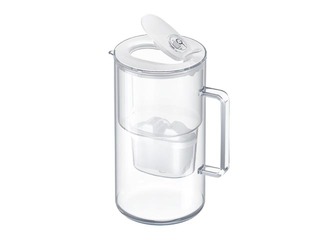 Ūdens filtrakrūze stikla Aquaphor Maxfor+, 2.5l, balta