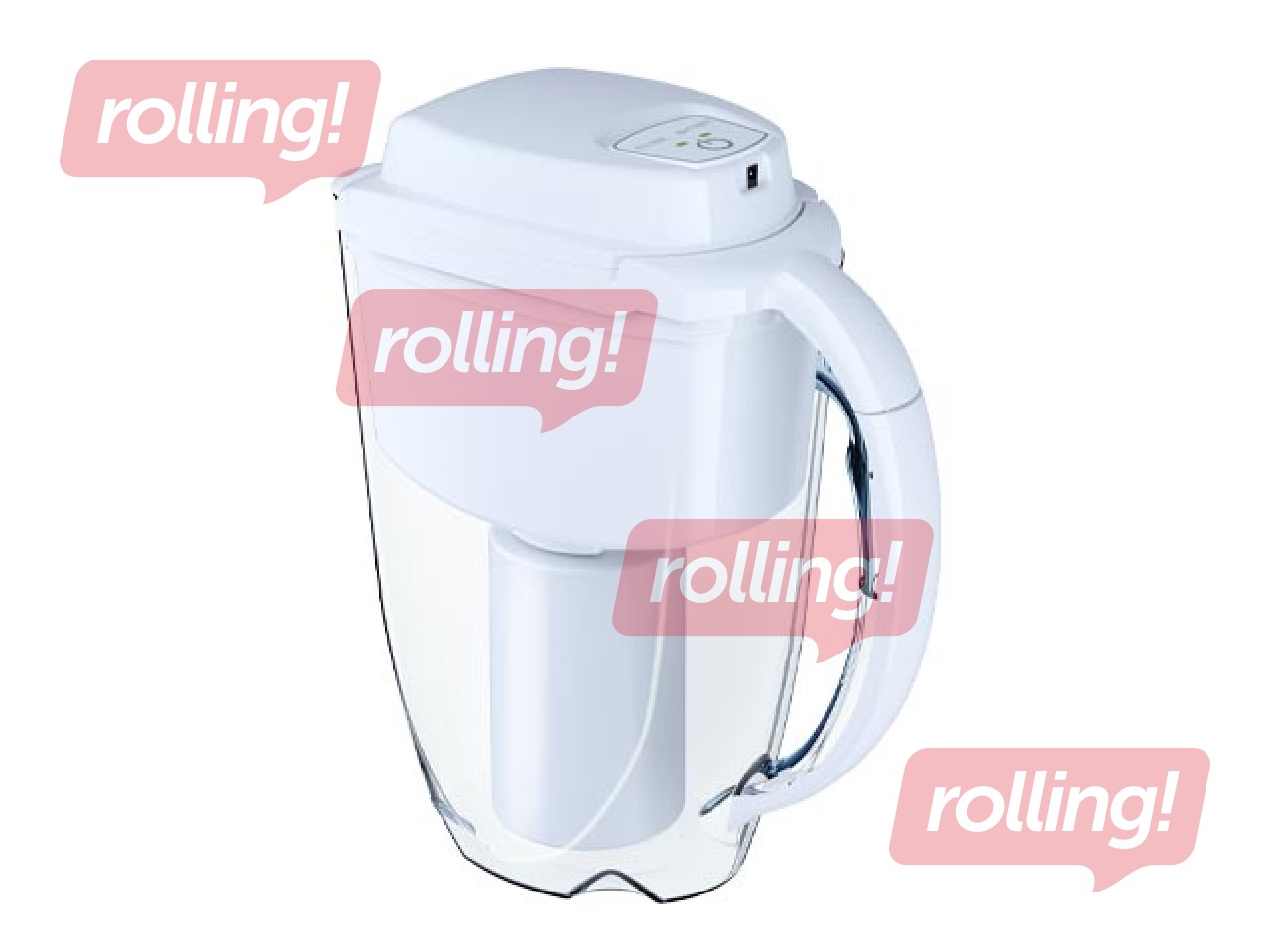 Ūdens filtrakrūze ar akumulatoru  Aquaphor J. SHMIDT 500, 2,8L, balta