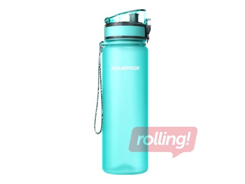 Ūdens pudele ar filtru Aquaphor City, 500ml, mint + AKCIJA! Pērc ūdens pudeli ar filtru un saņe