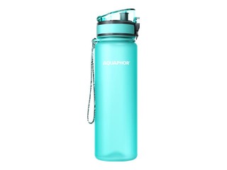 Water bottle with filter Aquaphor City, mint, 500ml