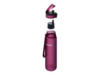 Ūdens pudele ar filtru Aquaphor City, rubīnsarkana, 500ml