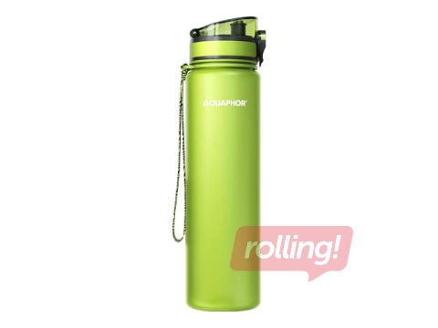 Ūdens pudele ar filtru Aquaphor City, 1l, citronzaļa + AKCIJA! Pērc ūdens pudeli ar filtru un saņe