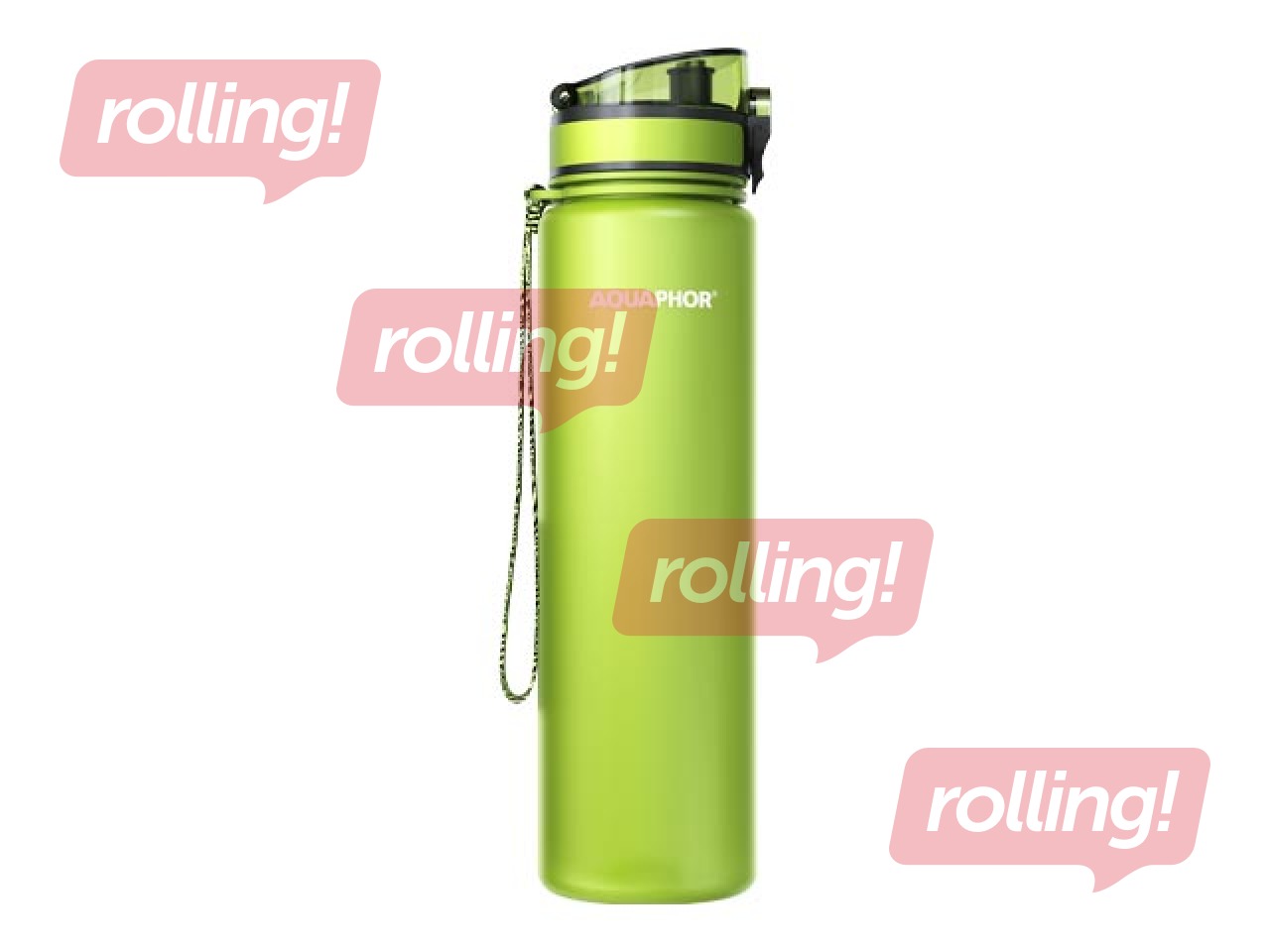 Ūdens pudele ar filtru Aquaphor City, 1l, citronzaļa + AKCIJA! Pērc ūdens pudeli ar filtru un saņe