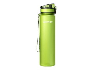 Water bottle with filter Aquaphor City, 1l, lime green + GIFT! Buy a water bottle with filter an