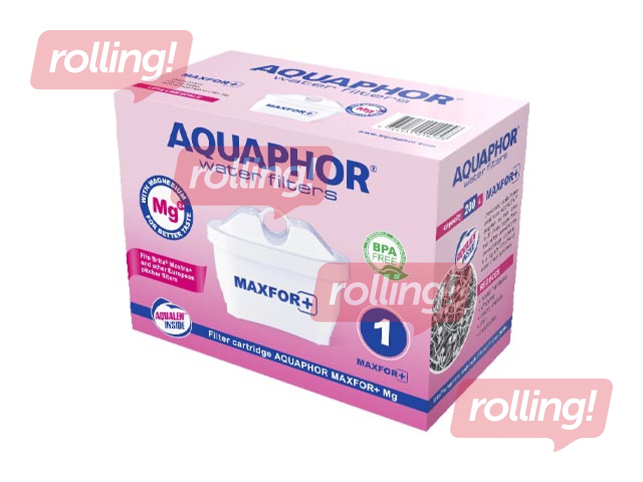 Ūdens filtra kārtridžs Aquaphor Maxfor+ Mg, 1 gab.