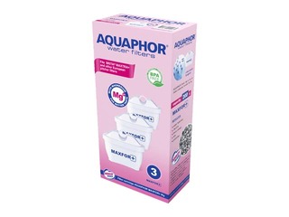 Ūdens filtra kārtridžs Aquaphor Maxfor+ Mg, 3 gab.