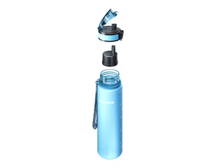 Ūdens pudele ar filtru Aquaphor City, gaiši zila, 500ml