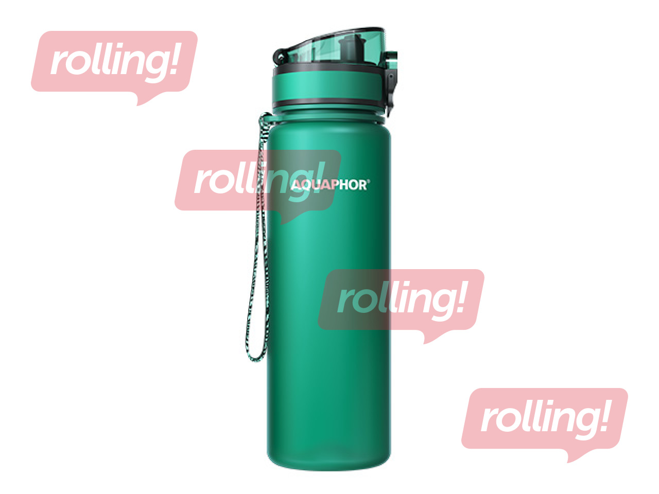 Ūdens pudele ar filtru Aquaphor City, 500 ml, smaragds + AKCIJA! Pērc ūdens pudeli ar filtru un saņe