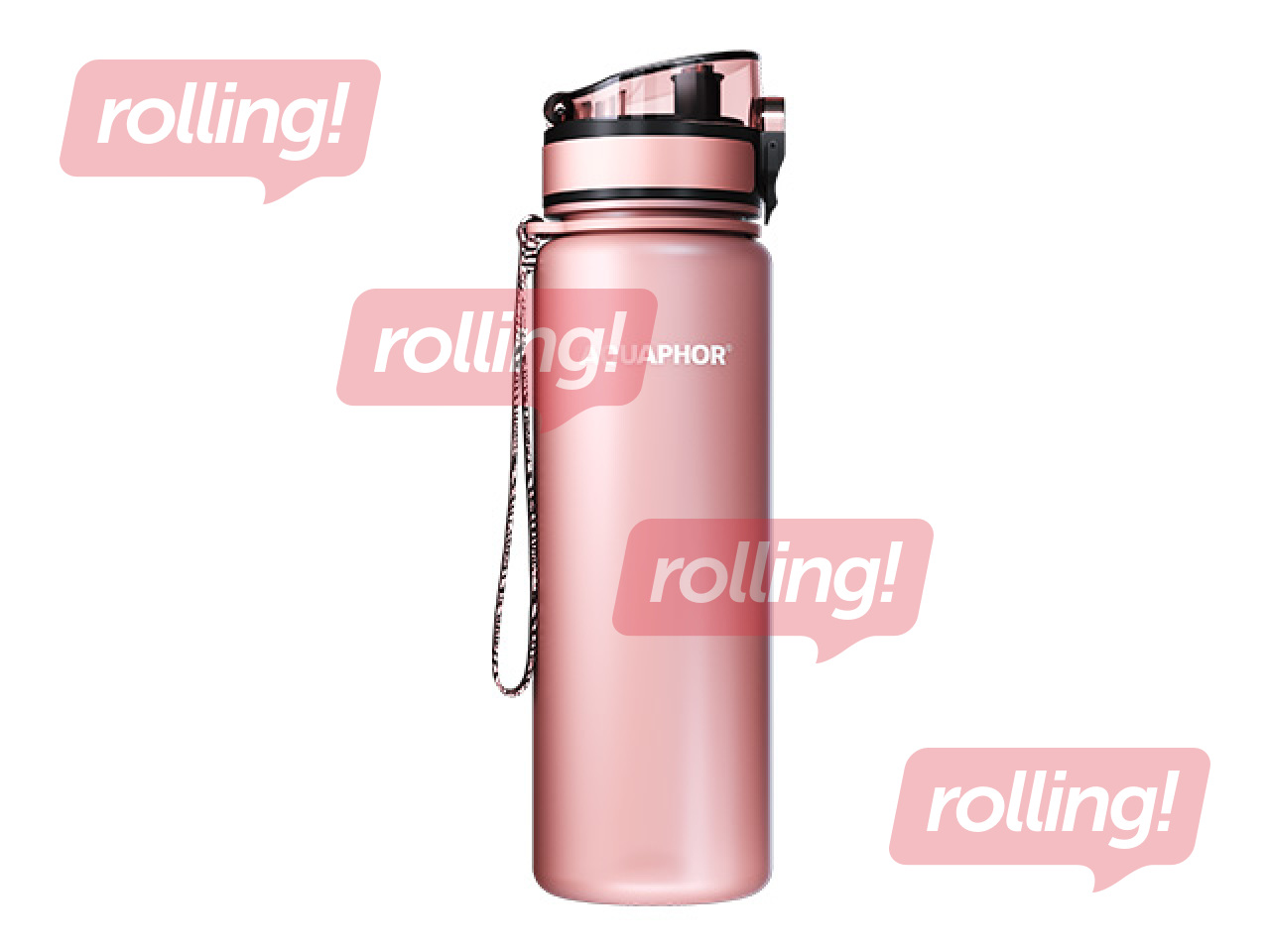 Ūdens pudele ar filtru Aquaphor City, 500 ml, pulverrozā + AKCIJA! Pērc ūdens pudeli ar filtru u