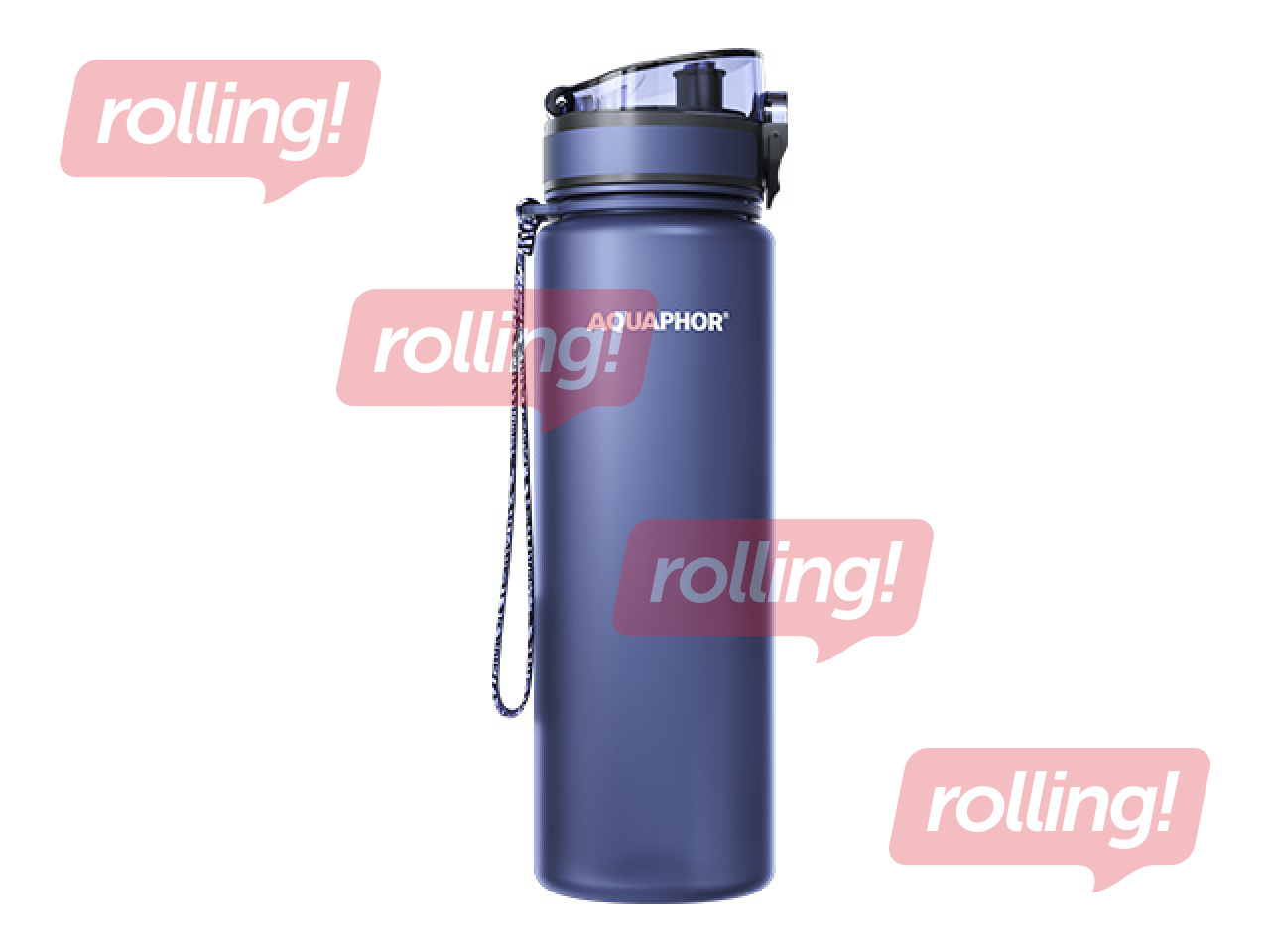 Ūdens pudele ar filtru Aquaphor City, 800 ml, tumši zila + AKCIJA! Pērc ūdens pudeli ar filtru u