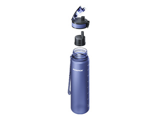 Ūdens pudele ar filtru Aquaphor City, 800 ml, tumši zila + AKCIJA! Pērc ūdens pudeli ar filtru u