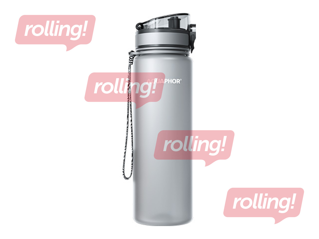 Ūdens pudele ar filtru Aquaphor City, 800ml, pelēka + AKCIJA! Pērc ūdens pudeli ar filtru un saņe