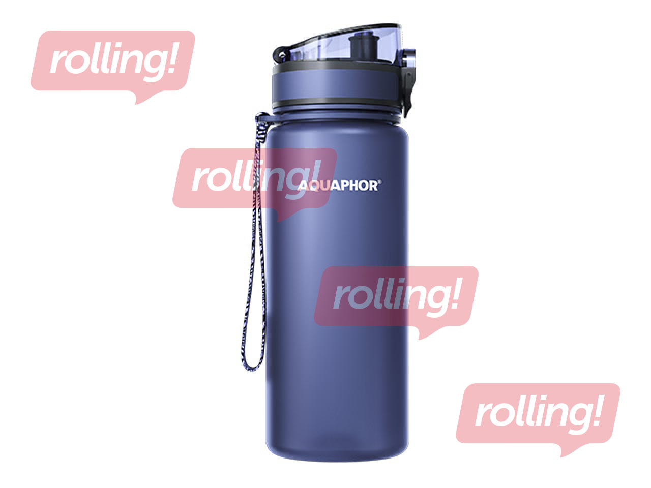 Ūdens pudele ar filtru Aquaphor City, 650 ml, tumši zila + AKCIJA! Pērc ūdens pudeli ar filtru u