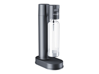 Gāzēta ūdens aparāta komplekts Aquaphor Pearl Black+pudele+CO₂