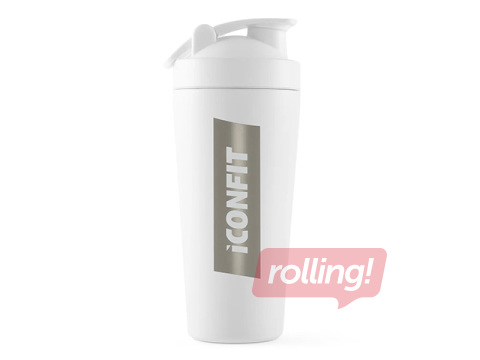 Šeikeris Iconfit Reforce, nerūsējošā tērauda, balts, 800ml