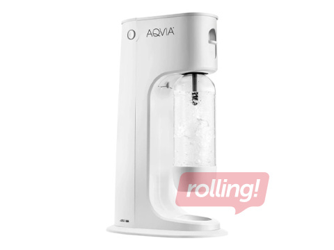 Gāzēta ūdens aparāta komplekts Aqvia Balance White+pudele+CO₂
