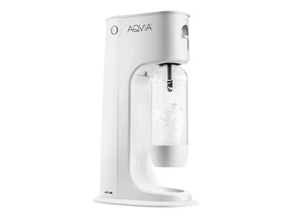 Sparkling water maker set Aqvia Balance White + bottle + CO₂