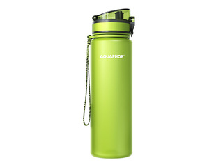 Water bottle with filter Aquaphor City, green, 800ml +PROMOTION! Buy a water bottle with filter an