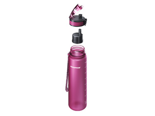 Ūdens pudele ar filtru Aquaphor City, rubīnsarkana, 800ml +AKCIJA! Pērc ūdens pudeli ar filtru u
