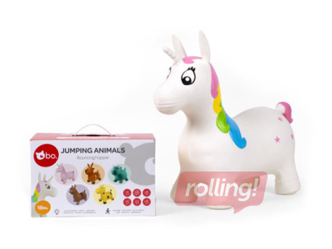 Hüppeloom valge ükssarvik