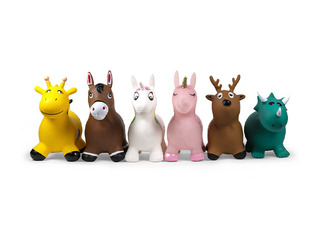 Hüppeloom valge ükssarvik