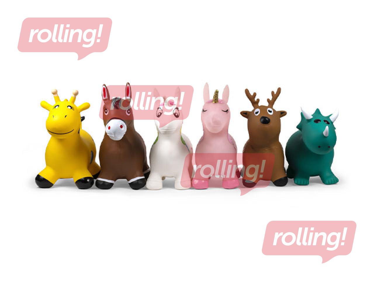 Hüppeloom valge ükssarvik