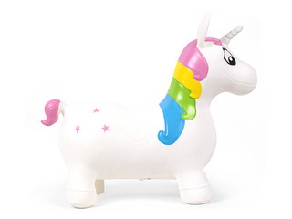 Lēkājamā figūra - baltais vienradzis