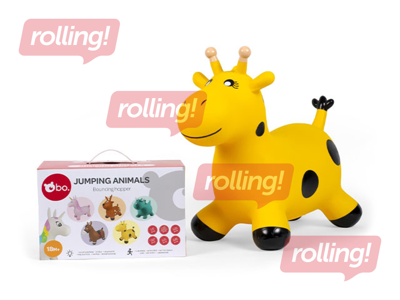 Lēkājamā figūra - žirafe