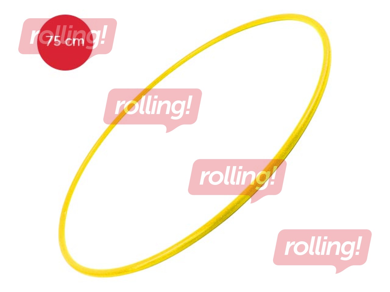 Vingrošanas riņķis, plastmasa, 75cm