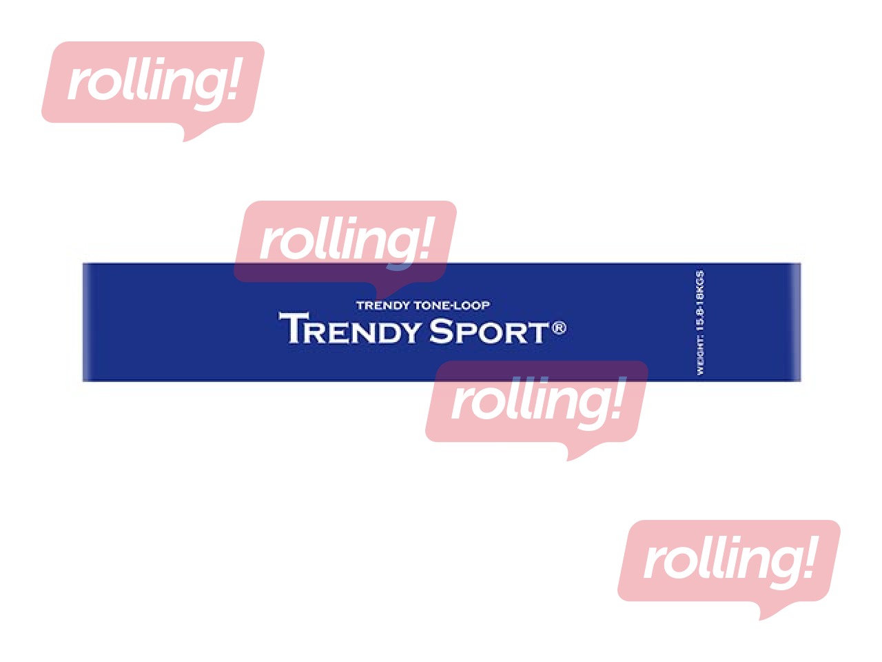 Ringikujuline treeningrihm, paksus  - 1,1 mm, sinine