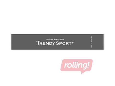 Circular exercise band, thickness - 1.3mm, grey