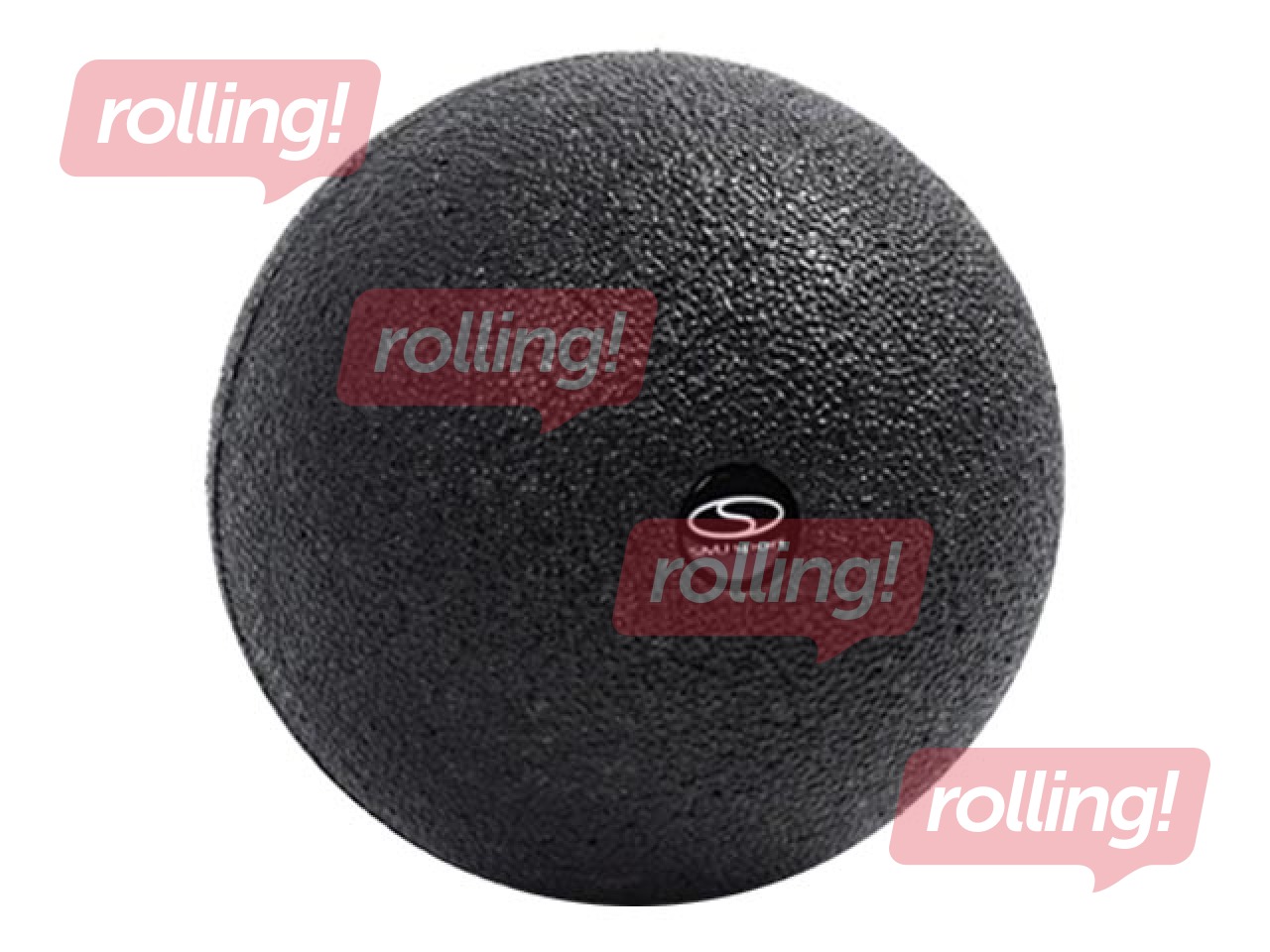 Massaažipall, D:10 cm, must