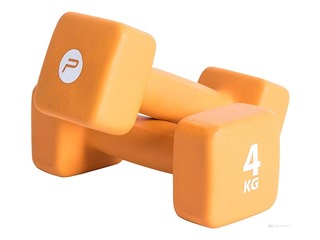 Aerobic dumbbell 4kg, orange, 2pcs