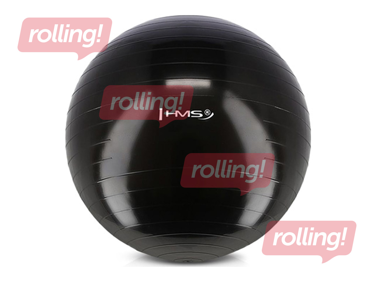 Exercise ball, black, Ø75cm