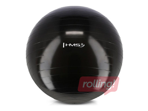 Vingrošanas bumba, melna, Ø75cm