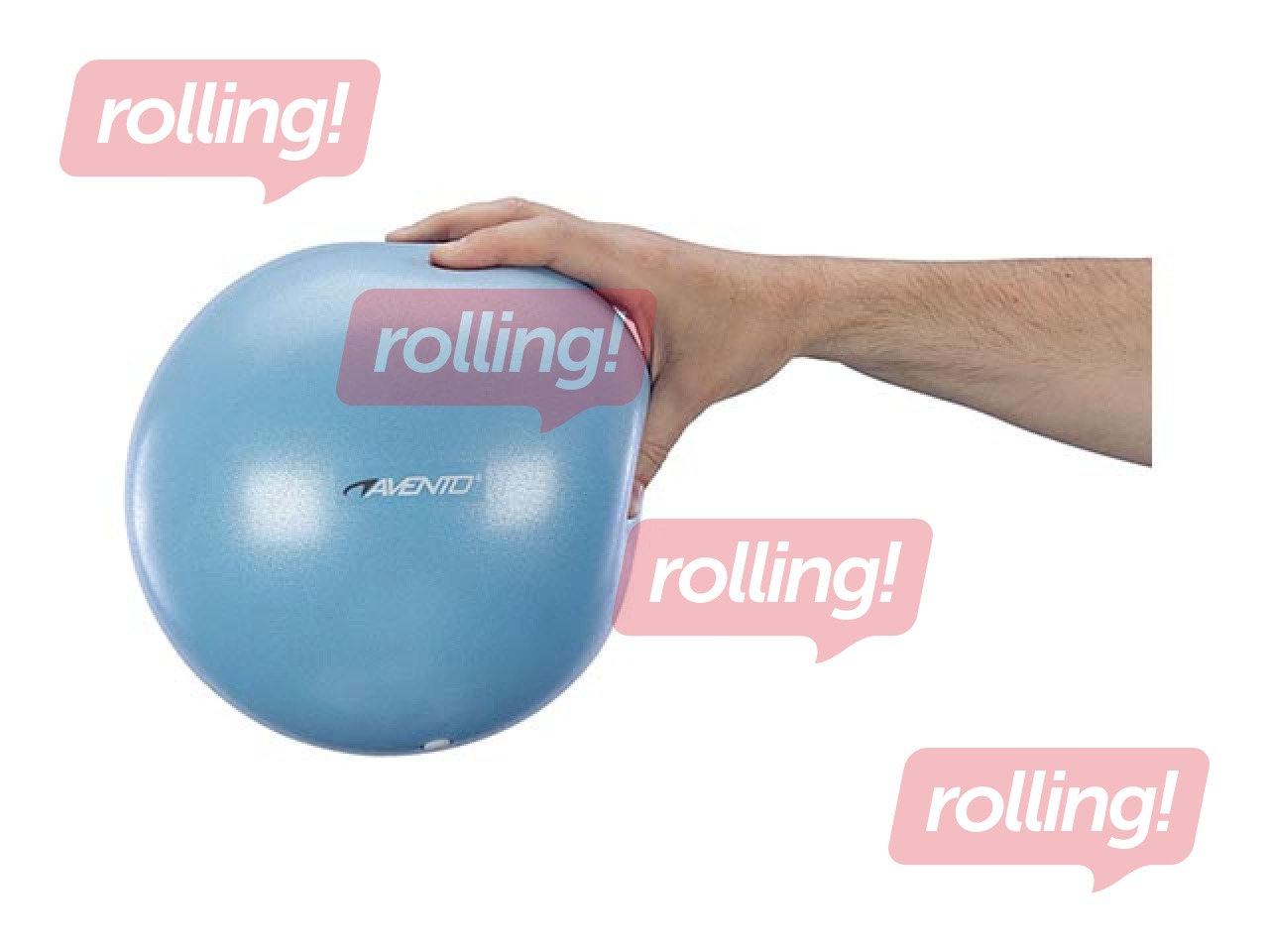 Jogas vingrošanas bumba Avento, d:23cm, dažadas krāsas