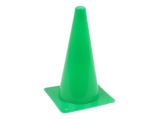 Training cone, 30cm, green