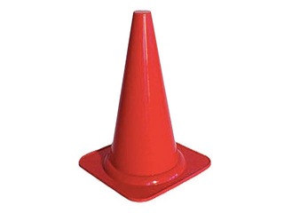 Konuss sporta treniņiem, 40cm, sarkans